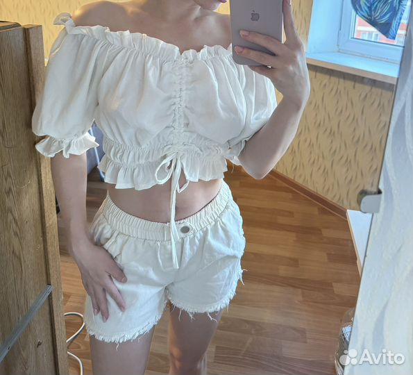 Блузка топ xs