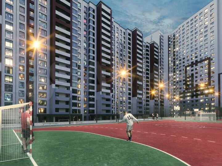 3-к. квартира, 67 м², 21/27 эт.