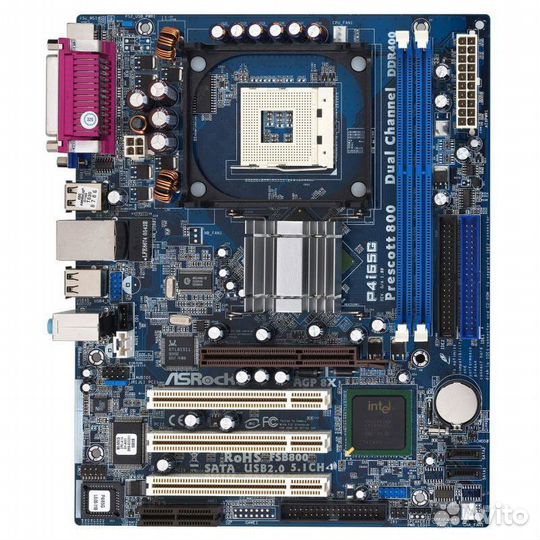 Материнская плата+ процессор+ кулер