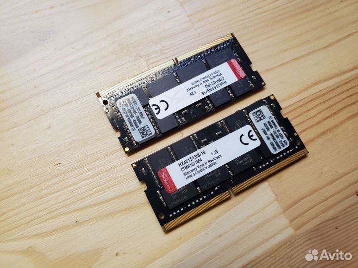 Оперативная память для ноутбука DDR4 Kingston 32gb