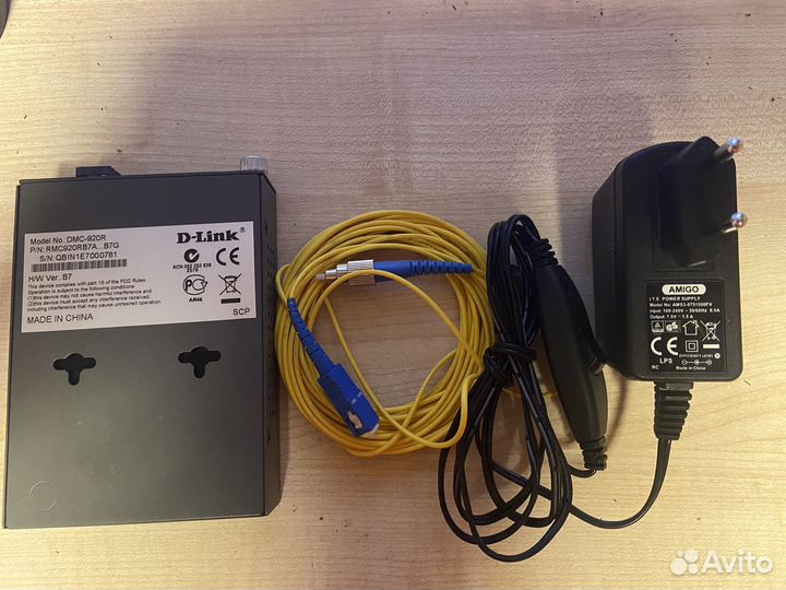 Медиаконвертер D-Link DMC-920R