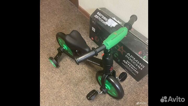 Детский велосипед-беговел 2в1 