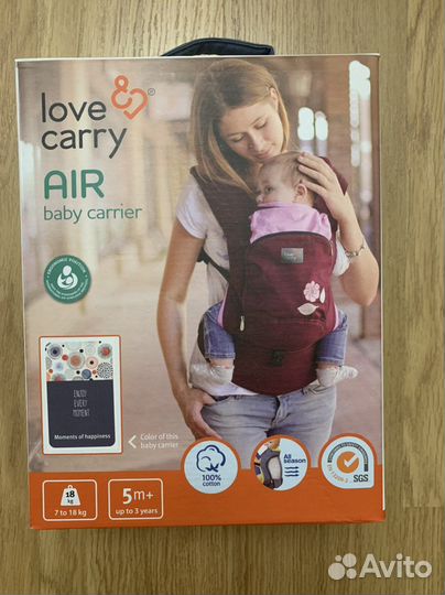 Эргорюкзак love&carry