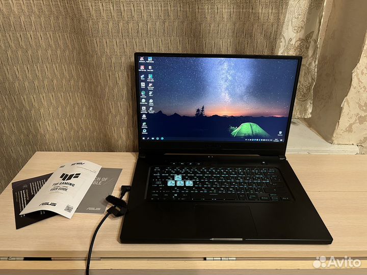 Игровой ноутбук asus TUF gaming f15