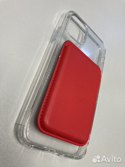Чехол magsafe + magsafe leather case