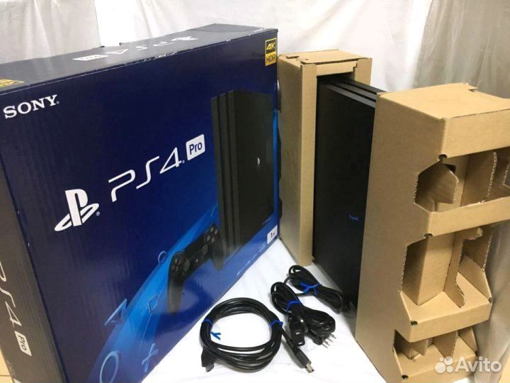 PlayStation 4 Pro 1TB + игра Fifa 21