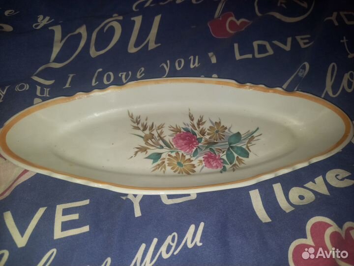 Блюдо зик конаково СССР