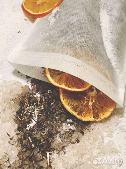 Чайный пакетик для ванны ручная работа