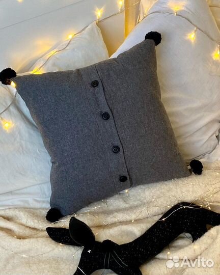 Декоративные Текстильные подушки ручной работы