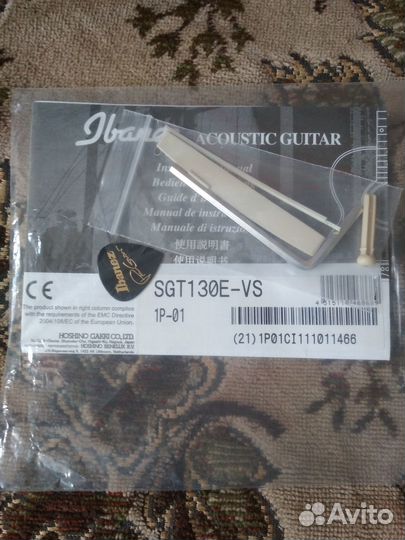 Акустическая гитара ibanez sgt 130e
