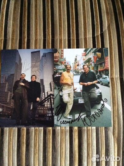 Автографы Илья Олейников и Юрий Стоянов