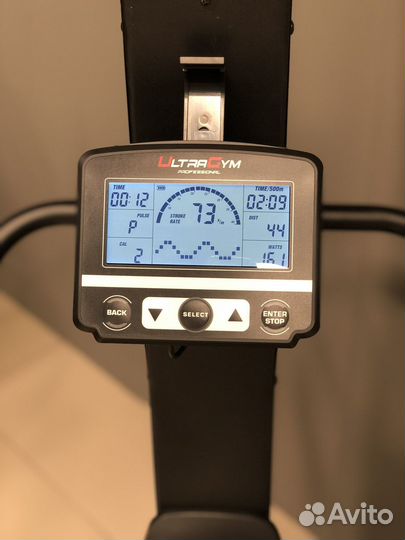 Гребной тренажер UltraGym Air Cross 002