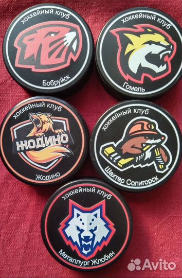 Шайба хоккейная сувенирная