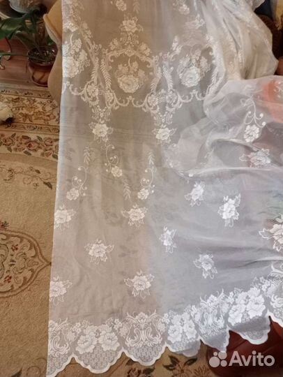 Тюль новый ширина 4,5 метра