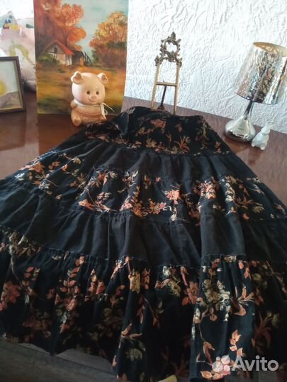 Нарядная юбка в стиле бохо