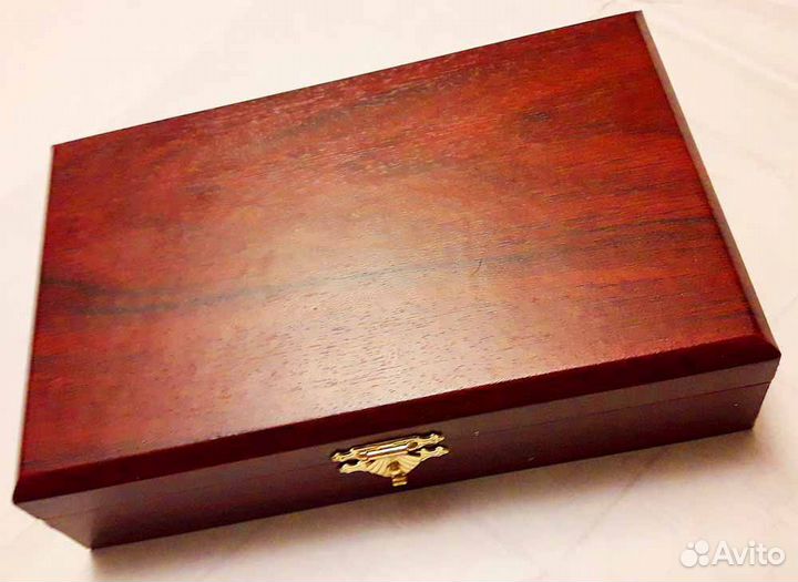 Ложки чайные позолоченные в наборе подарочные