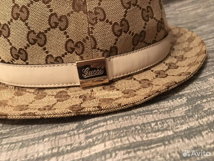 Gucci шляпа панама оригинал M