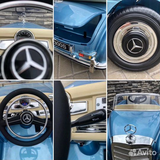 Детский электромобиль Mercedes Benz 300S cabriolet