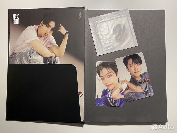 Альбомы stray kids maxident t-crush heart rock