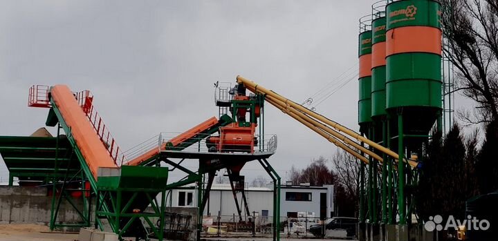 Мобильные бетонные заводы