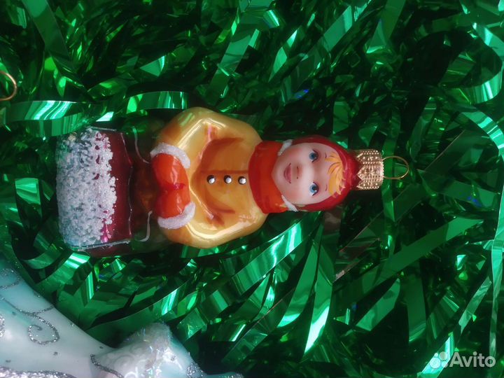 Елоч. игрушки ариэль герои сказки Снежная королева