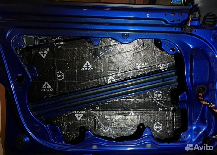 Аудиоподготовка (шумоизоляция) дверей