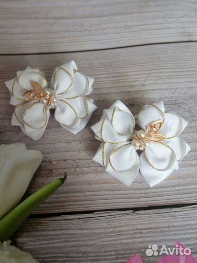 Резинки для волос ручной работы