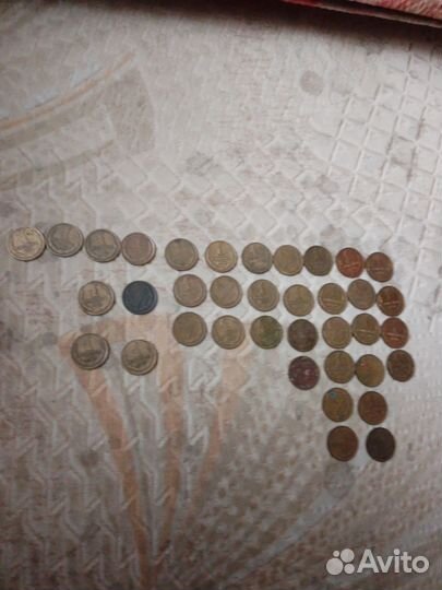 Монета СССР 1 копейка с 1971 по 1991