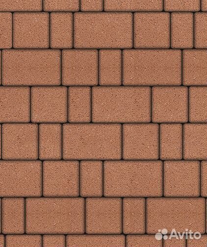 Брусчатка пешеходная старый город Оранжевый