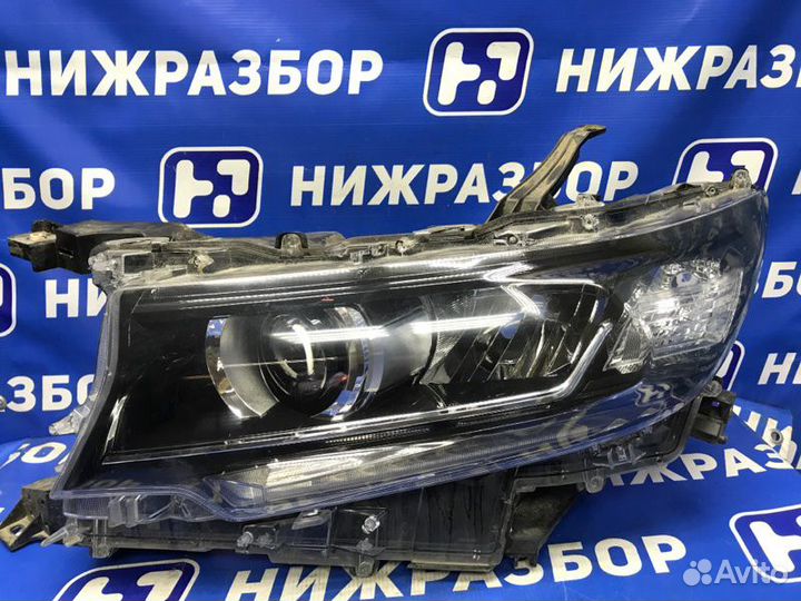 Фара передняя левая Toyota Land Cruiser Prado 150
