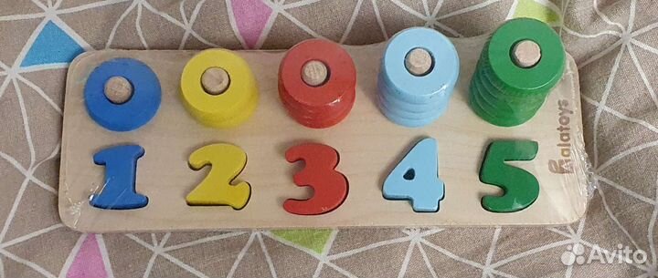 Деревянные детские развивающие игрушки