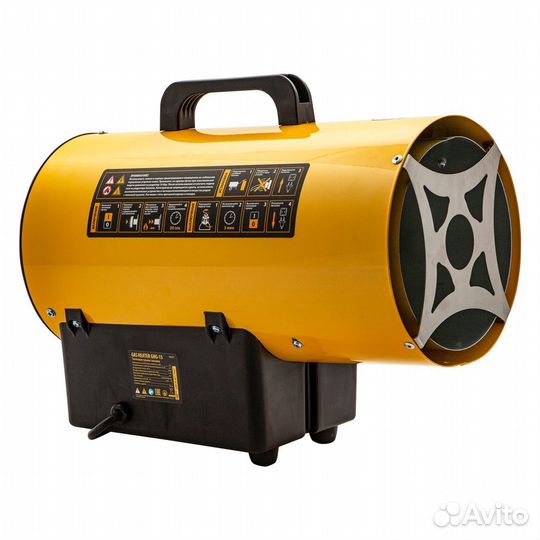 Газовая тепловая пушка GHG-15, 15 кВт, 500 м3/ч