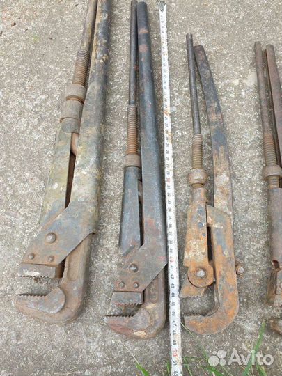 Разводные газовые ключи СССР