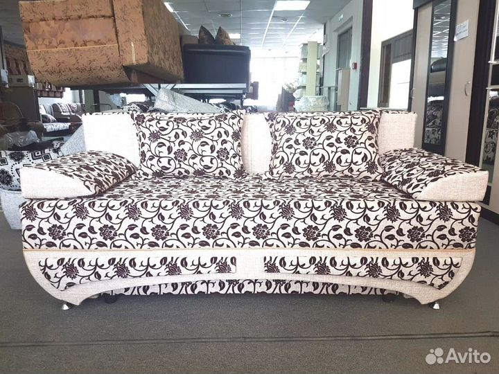 Диван прямой еврокнижка
