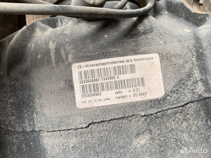 Задний подрамник в сборе w203 m271