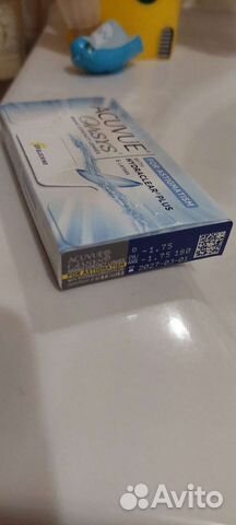Линзы acuvue astigmatism-1,75/1,75/180