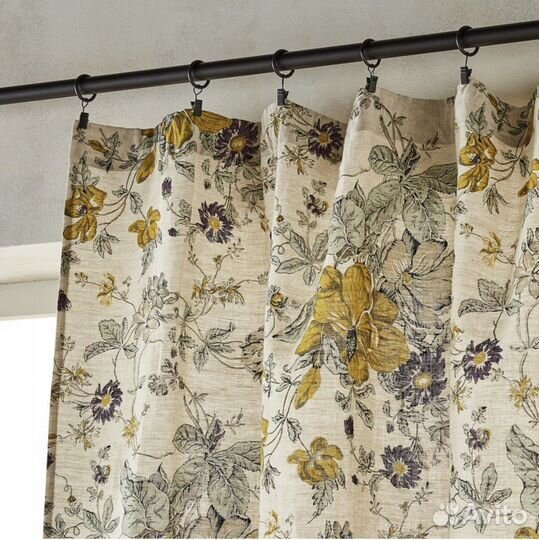 Льняная штора Am Pm