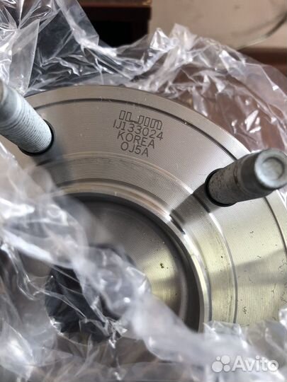 Ступица передняя opel в сборе + кольцо ступицы