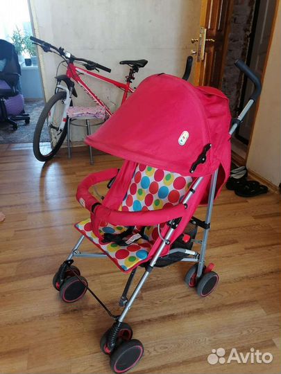 Прогулочная коляска трость бу