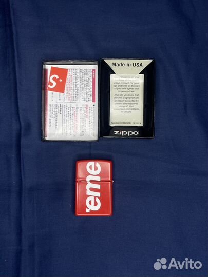Зажигалка zippo x supreme
