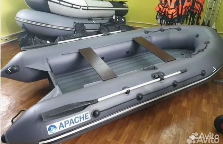 Лодка пвх Аpache (Апачи) 3700 нднд графит