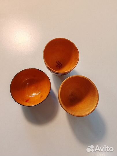 Деревянная декоративная посуда