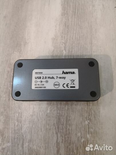 USB-hub Hama 7 портов и S-iTech 4 порта