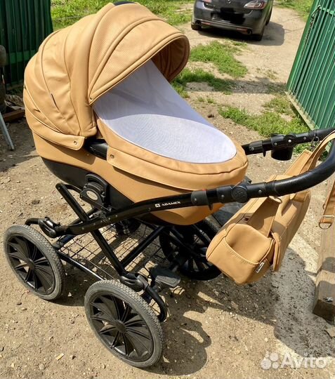 Коляска adamex gloria retro 2 в 1