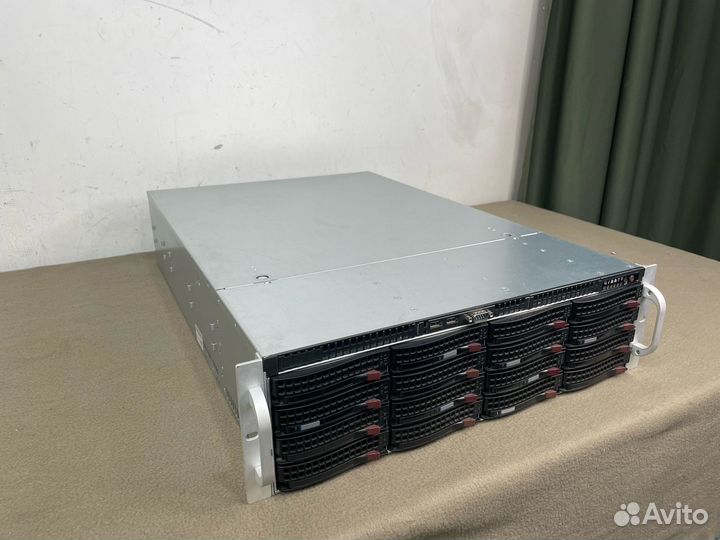 Сервер Supermicro X9Ori E5-2640/16 Гб/2х1280W