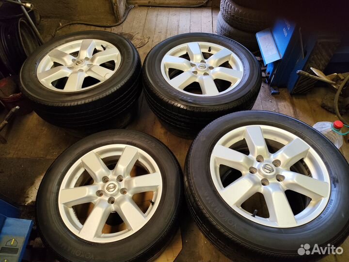 Колеса на nissan x trail r17