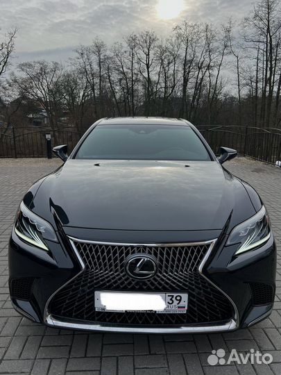 Аренда авто с водителем Lexus LS