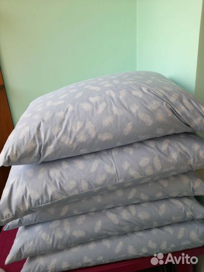 Подушка пуховая 50 70 новая