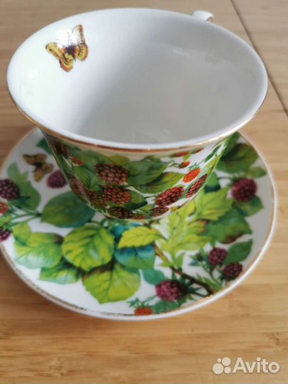 Чайный набор фарфор (2 чашки и 2 блюдца)