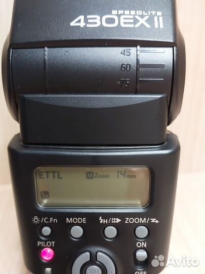 Вспышка Canon 430exii speedlite